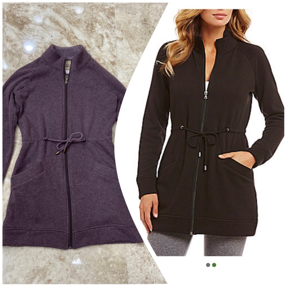 UGG Women's Teddy Jackets in Black and Purple